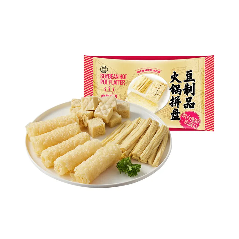 豆制品火锅拼盘 NEWWA Soybean Hot Pot Platter – product photo 2