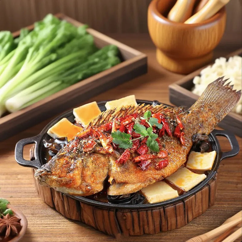 太二麻辣烤鱼 NEWWA Taier Spicy Hot Roasted Tilapia, 1200G – product photo 3