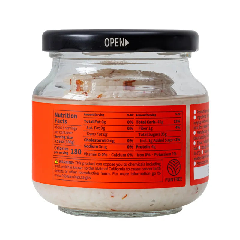 桂花酒酿 NEWWA Gangyagou Osmanthus Fermented Rice, 330G – product photo 2