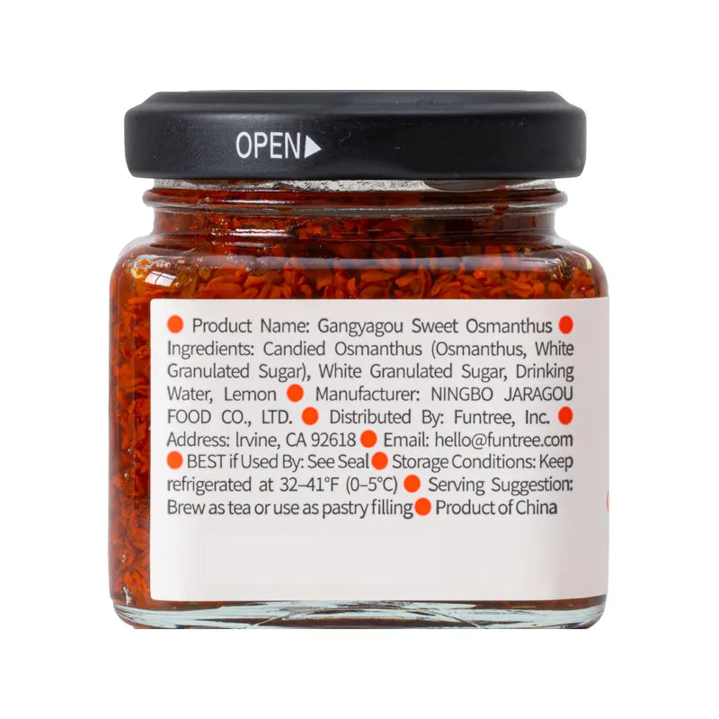 糖桂花 NEWWA Gangyagou Sweet Osmanthus, 150G – product photo 2