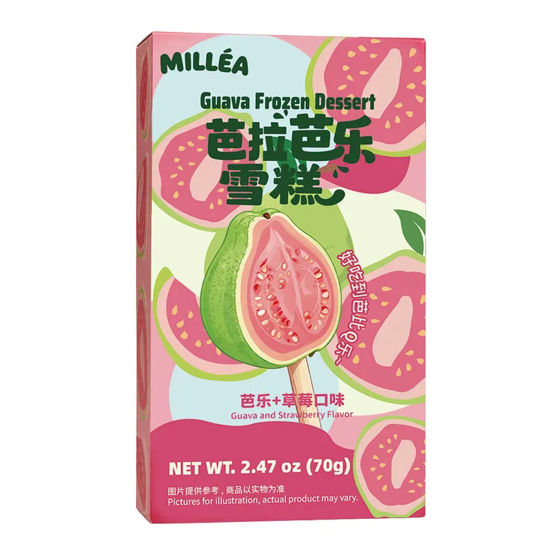 芭拉芭乐雪糕（芭乐+草莓口味） NEWWA Guava & Strawberry Frozen Dessert – photo 1