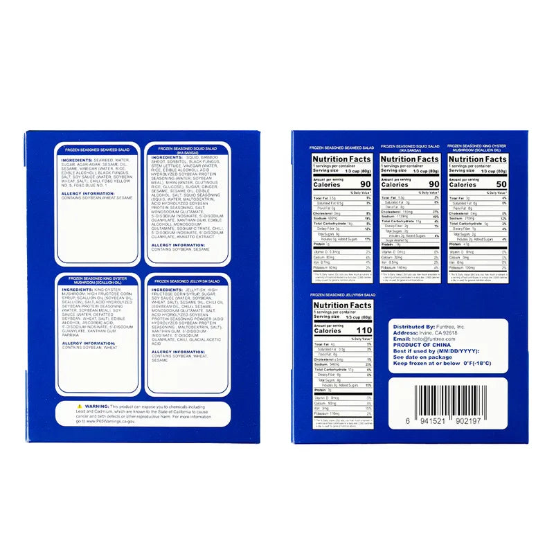 珍享四味 NEWWA Gourmet Seafood Quartet, 320G – product photo 2