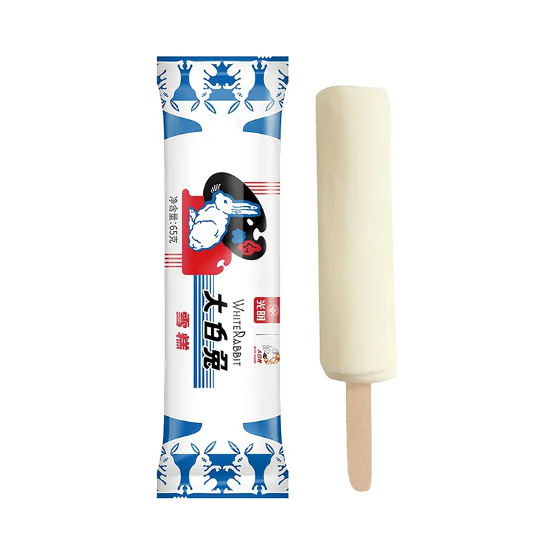 光明65克大白兔雪糕 NEWWA Guangming White Rabbit Frozen Ice Cream – product photo 2