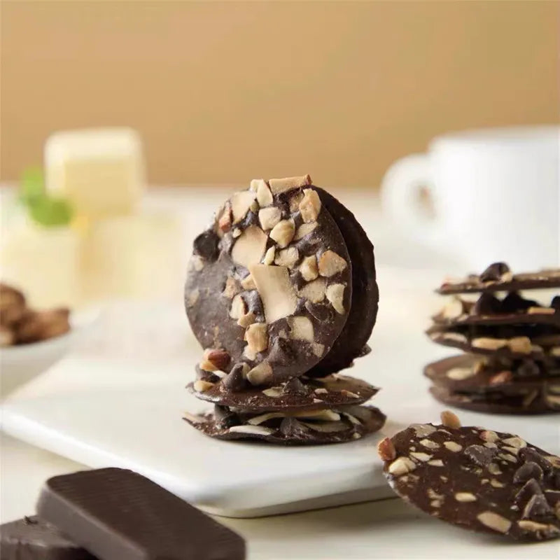 黑巧克力脆（巧克力制品） NEWWA HM Dark Chocolate Crisps, 80G – product photo 5