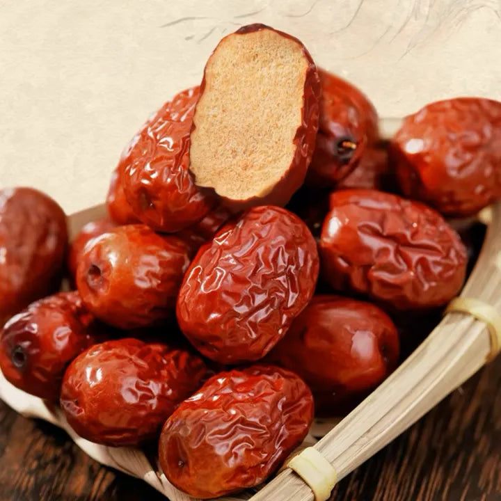 特级去核灰枣 NEWWA WH Special Grade Seedless Grey Jujube, 500G – product photo 3