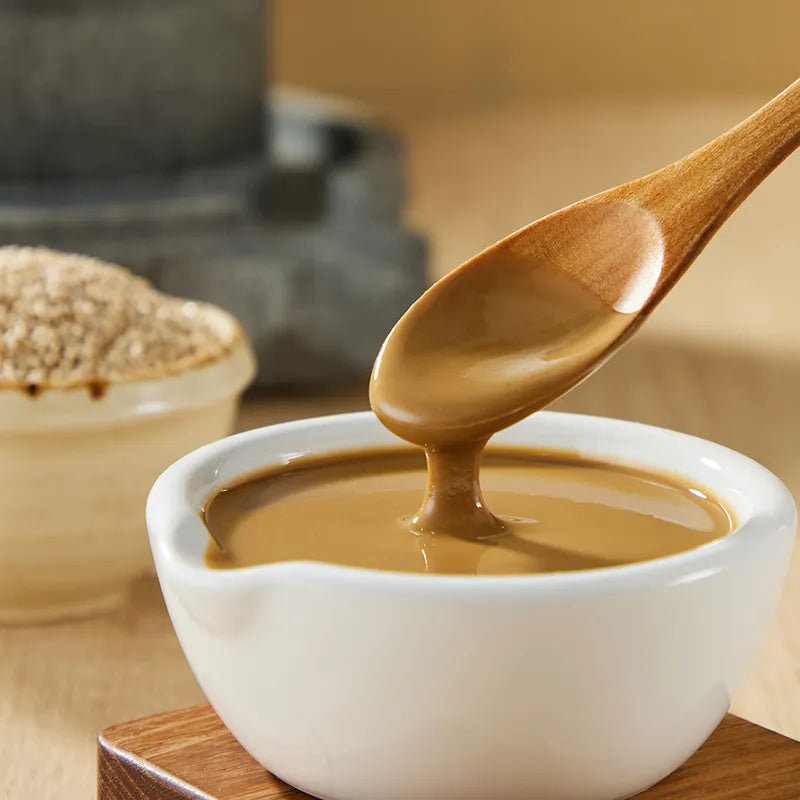 石磨芝麻酱 NEWWA HM Stone-ground Sesame Paste, 200G – product photo 3
